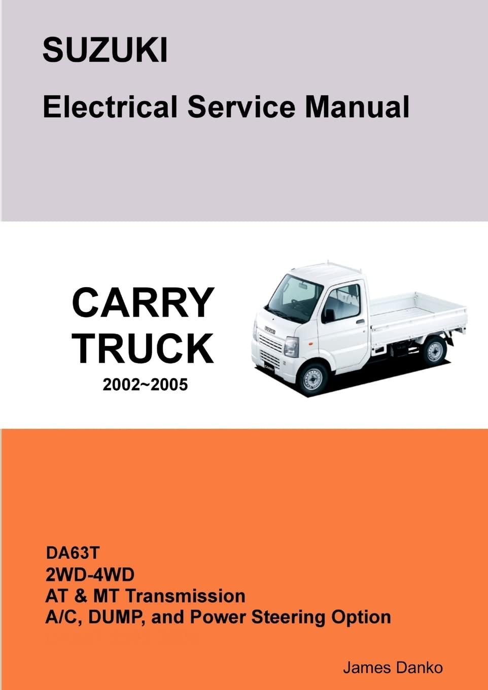 Suzuki Carry Da63T Electrical Service Manual & Diagrams